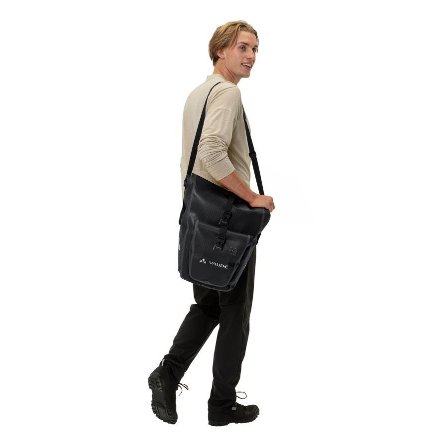 Aqua Back Plus Single Fahrradtasche, recyceltes Hauptmaterial