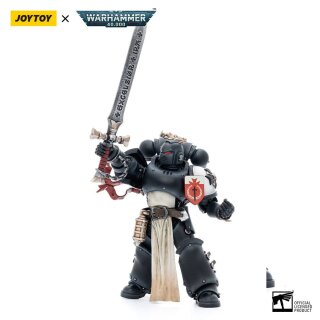 Warhammer 40k Actionfigur: Black Templars The Emperors Champion Rolantus