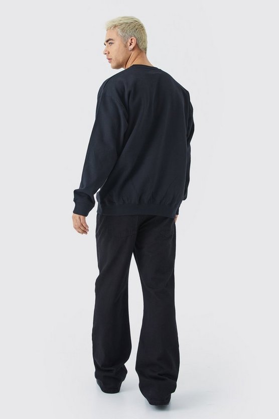 Oversize Sweatshirt mit lizenziertem Ice Cube Print