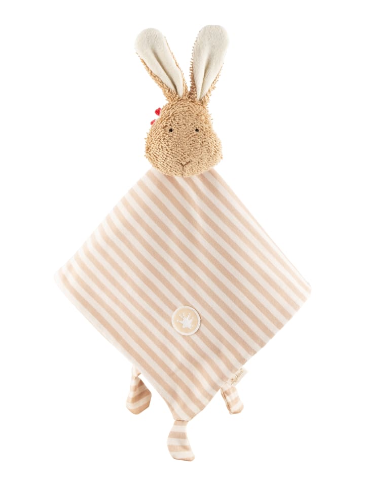 Sigikid Schnuffeltuch Hase Baby Geschenk in beige günstig kaufen onesize