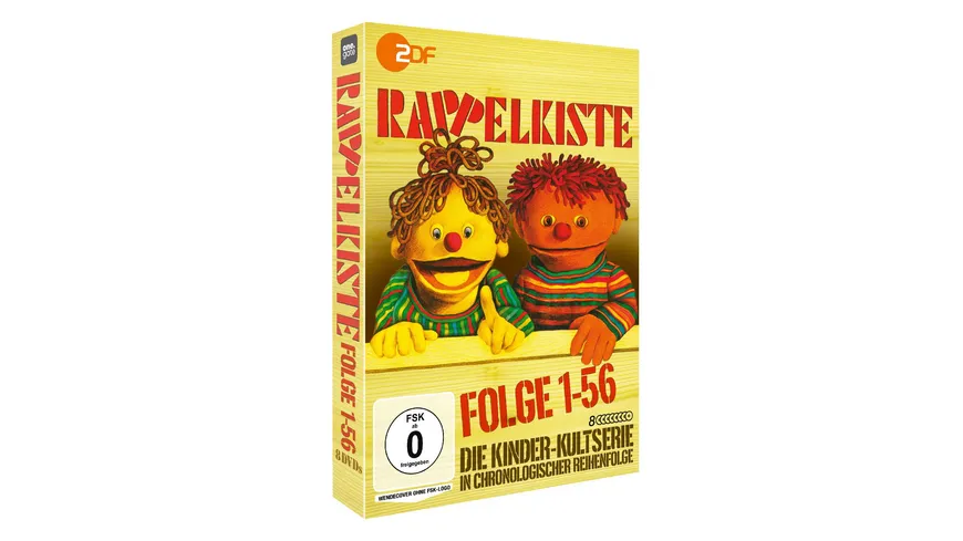 Rappelkiste - Folge 1-56  [8 DVDs]