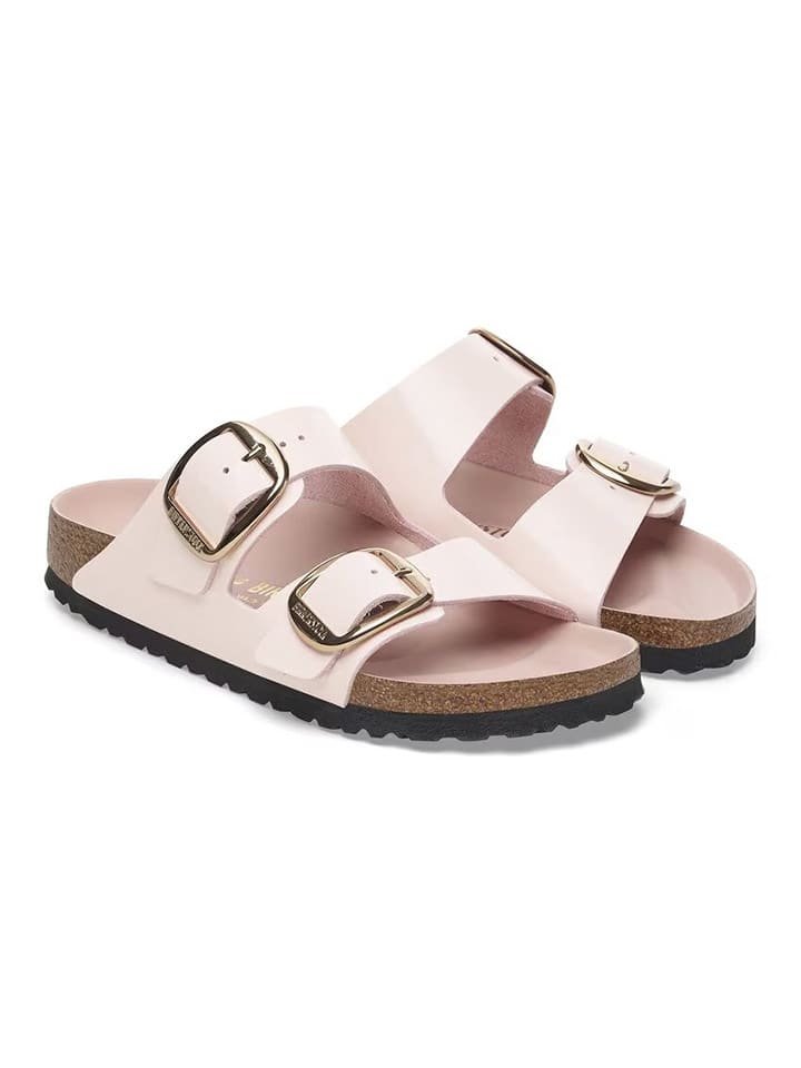 Birkenstock Leder-Pantoletten 