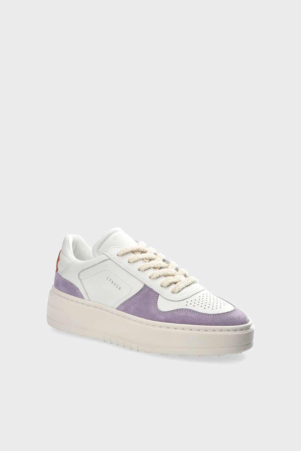 CPH75 leather mix white/purple