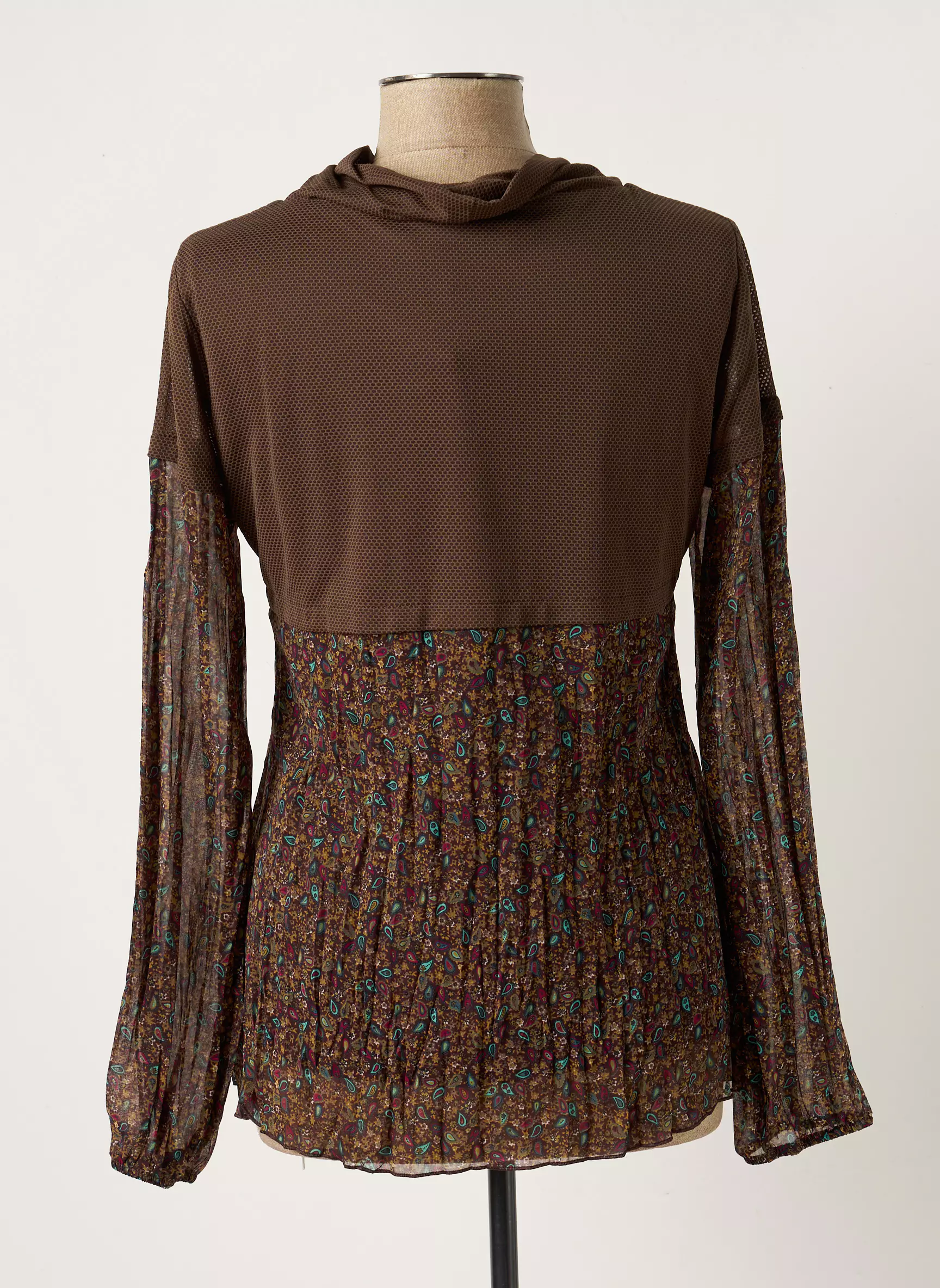 Paz Torras Blouses Femme couleur marron