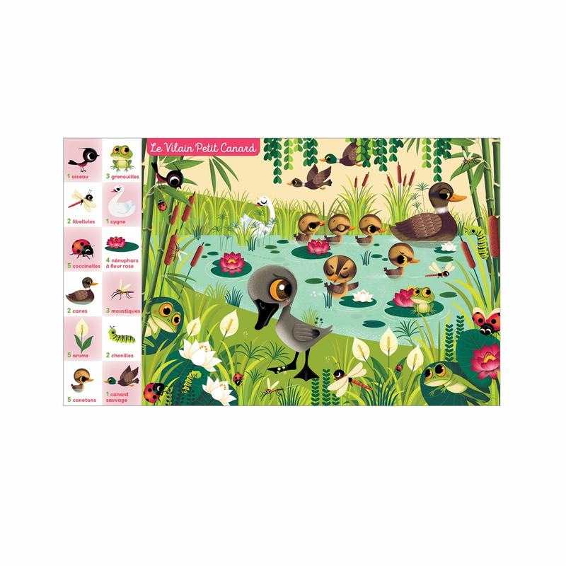 Livre Cherche trouve et compte Les contes - Lito
