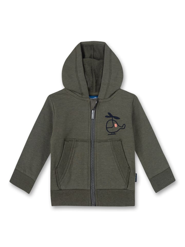 Sanetta Sweatjacke in Grün günstig kaufen