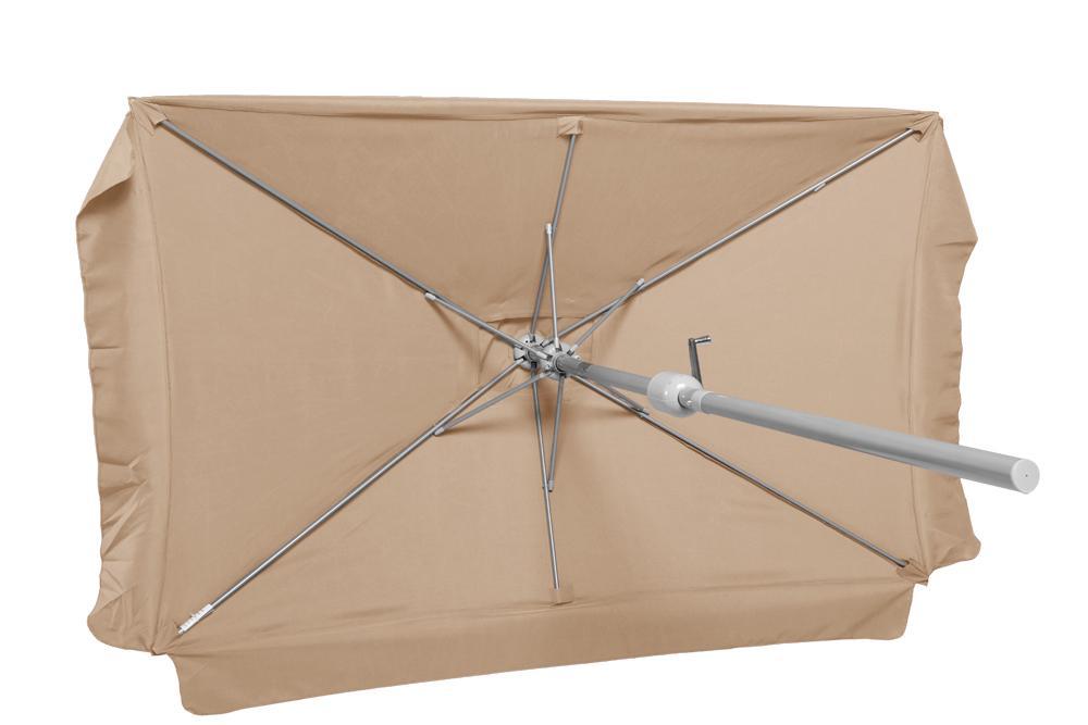 Merxx Sonnenschirm, 160 x 230 cm, beige