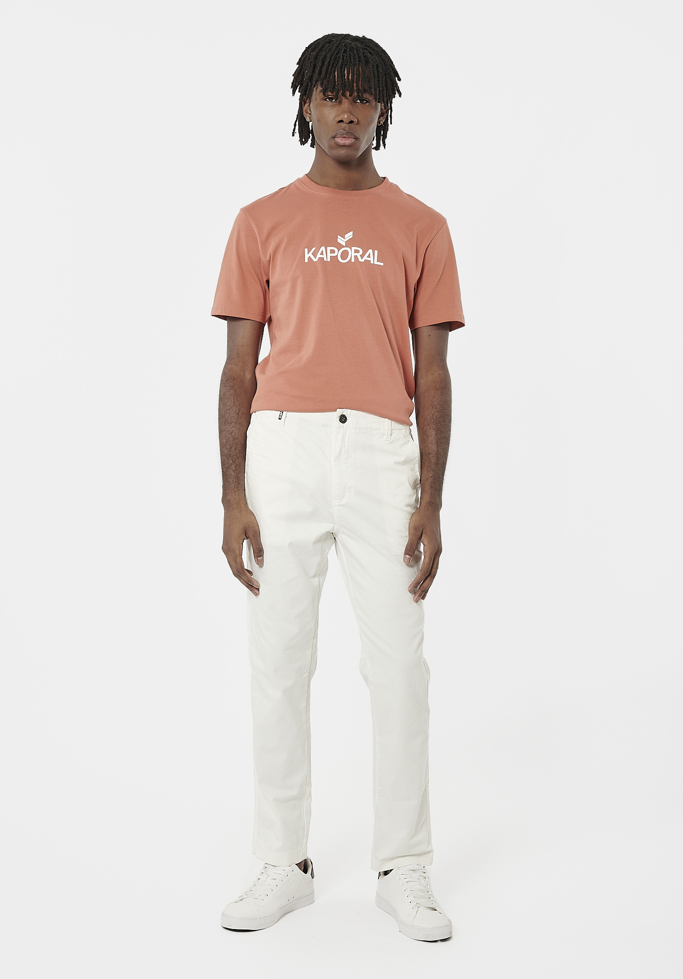MYLER  Pantalon blanc tapered confort Homme