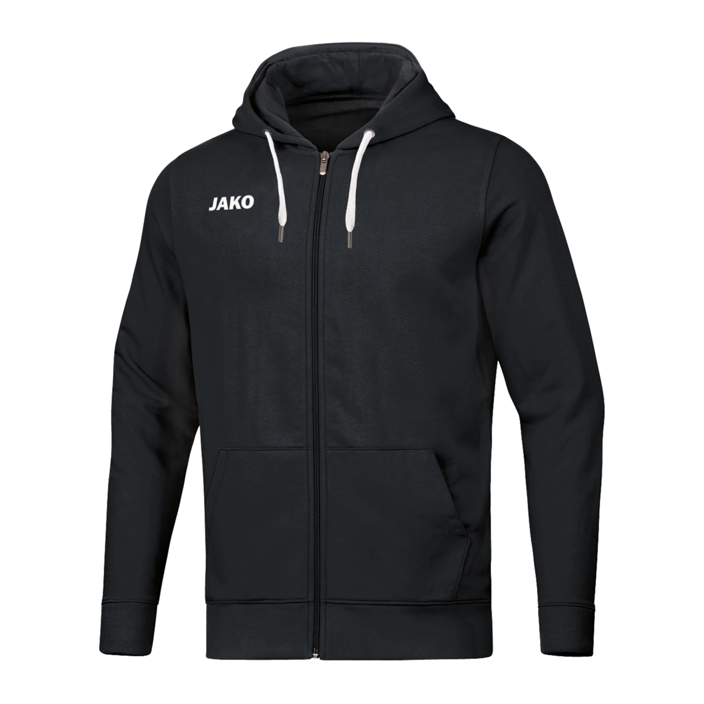 JAKO Base Kapuzenjacke Kids Schwarz F08