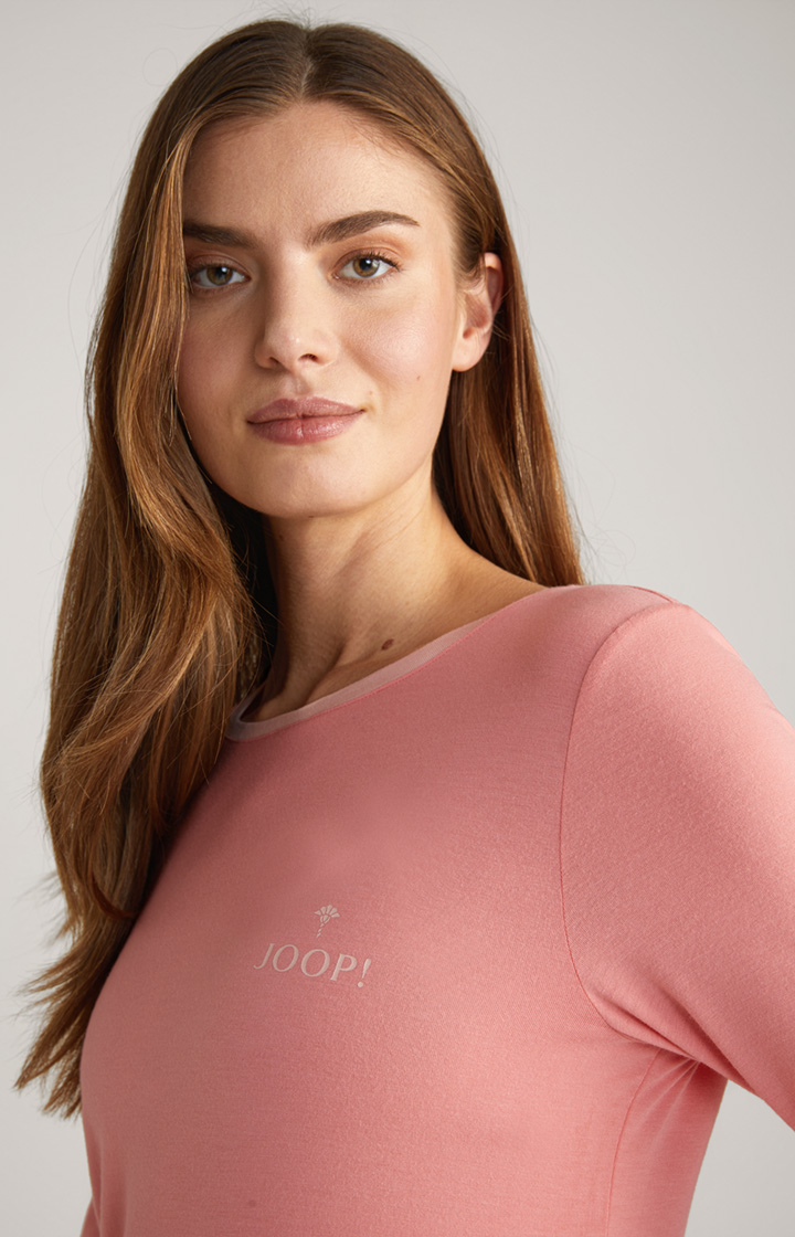 Loungewear Longshirt in Flamingo