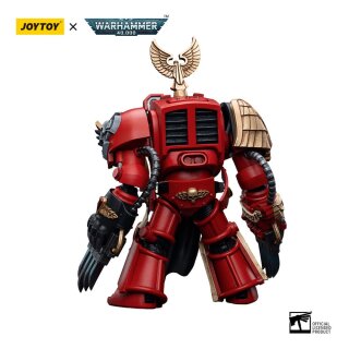 Warhammer 40k Actionfigur 1/18 Blood Angels Assault Terminators Sergeant Santoro 12 cm