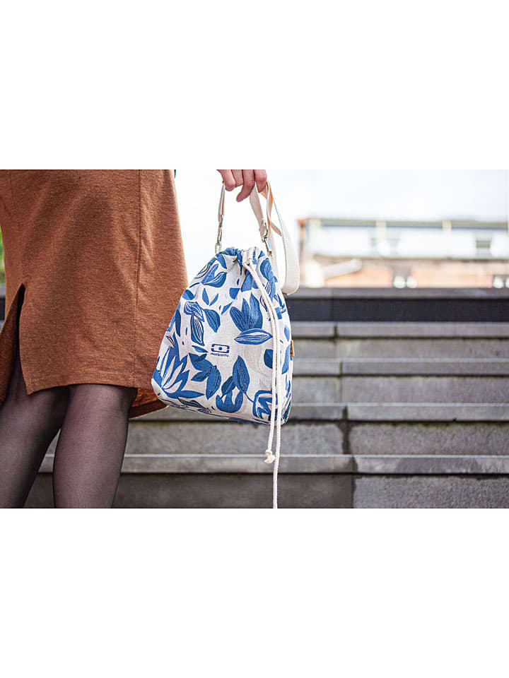 Monbento Lunchtasche in Creme/ Blau - (B)20,5 x (H)25 cm günstig kaufen onesize