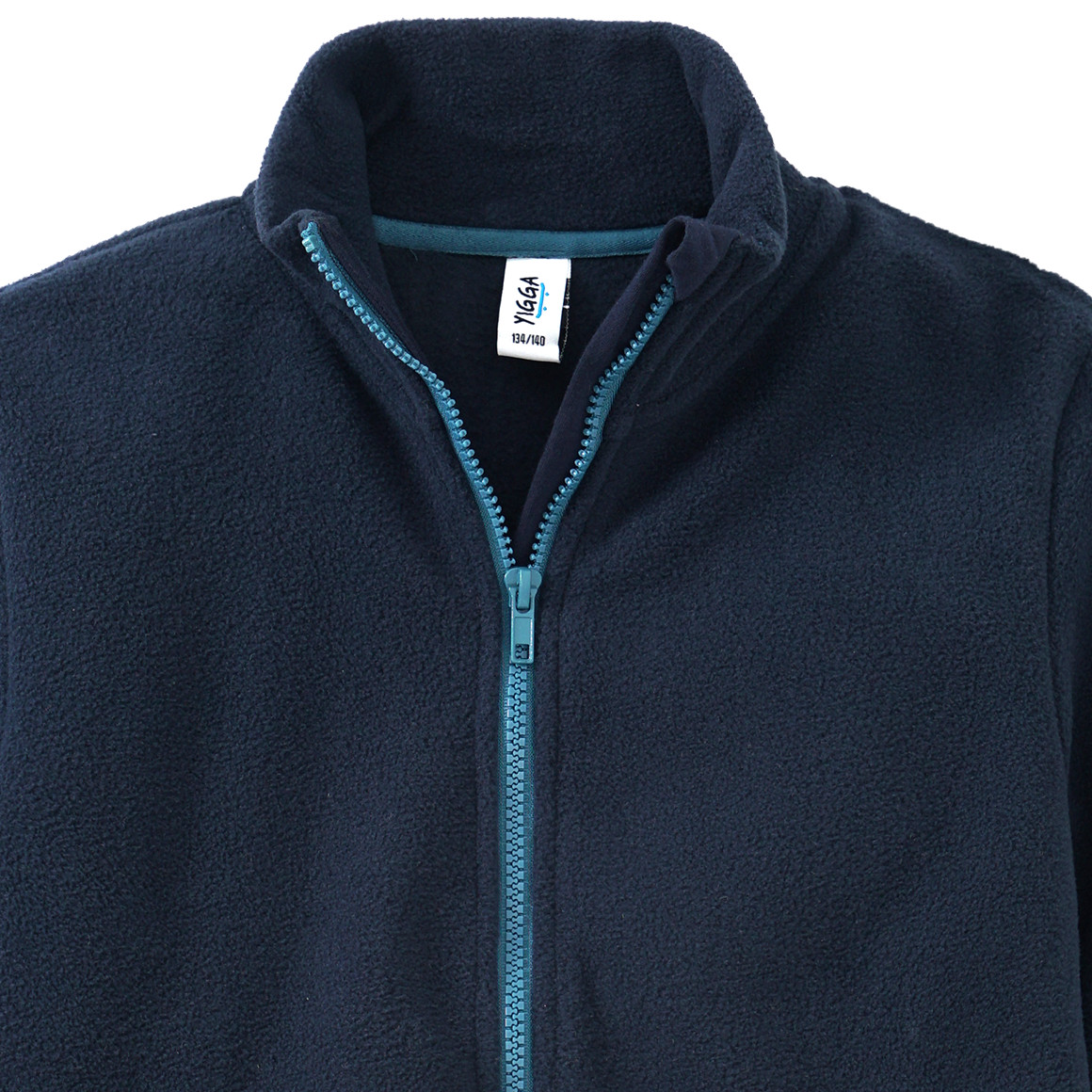 Jungen Fleecejacke mit Stehkragen