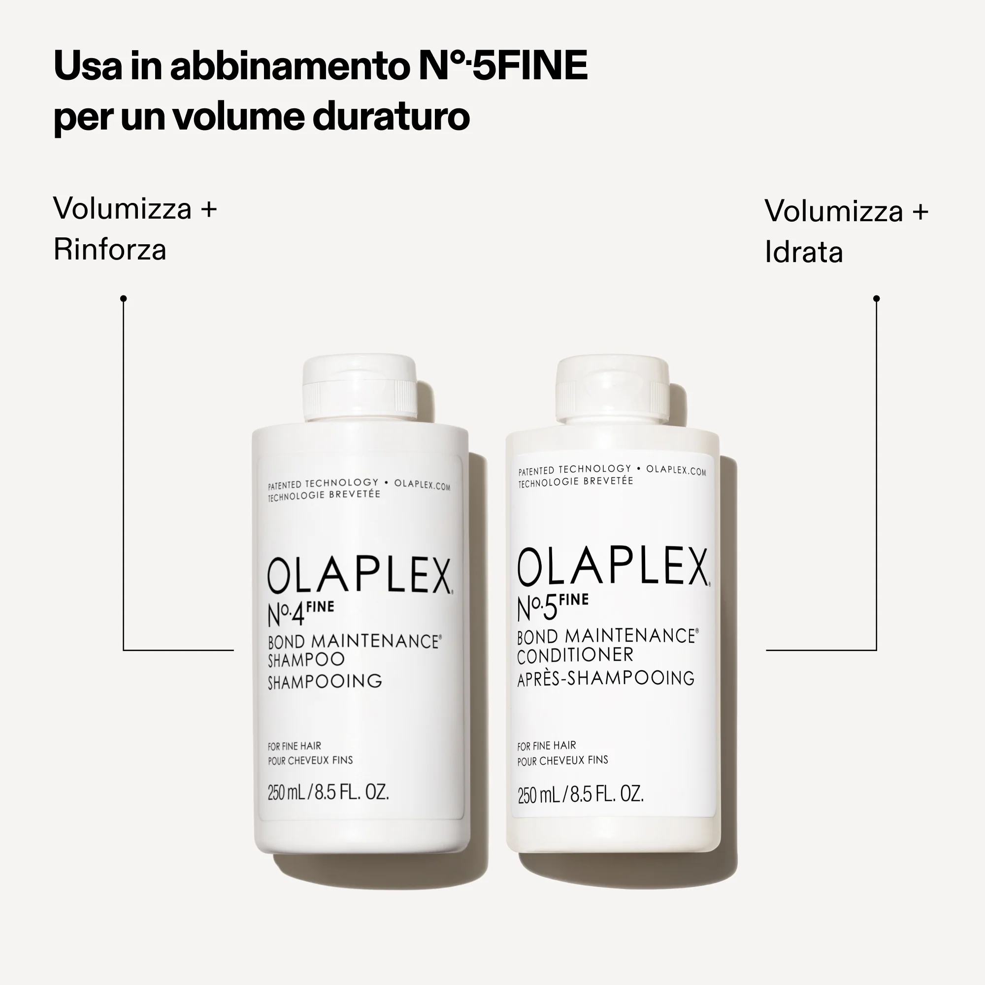 Starostlivosť o vlasy č. 4 Šampón Fine Bond Maintenance® - Objemový šampón