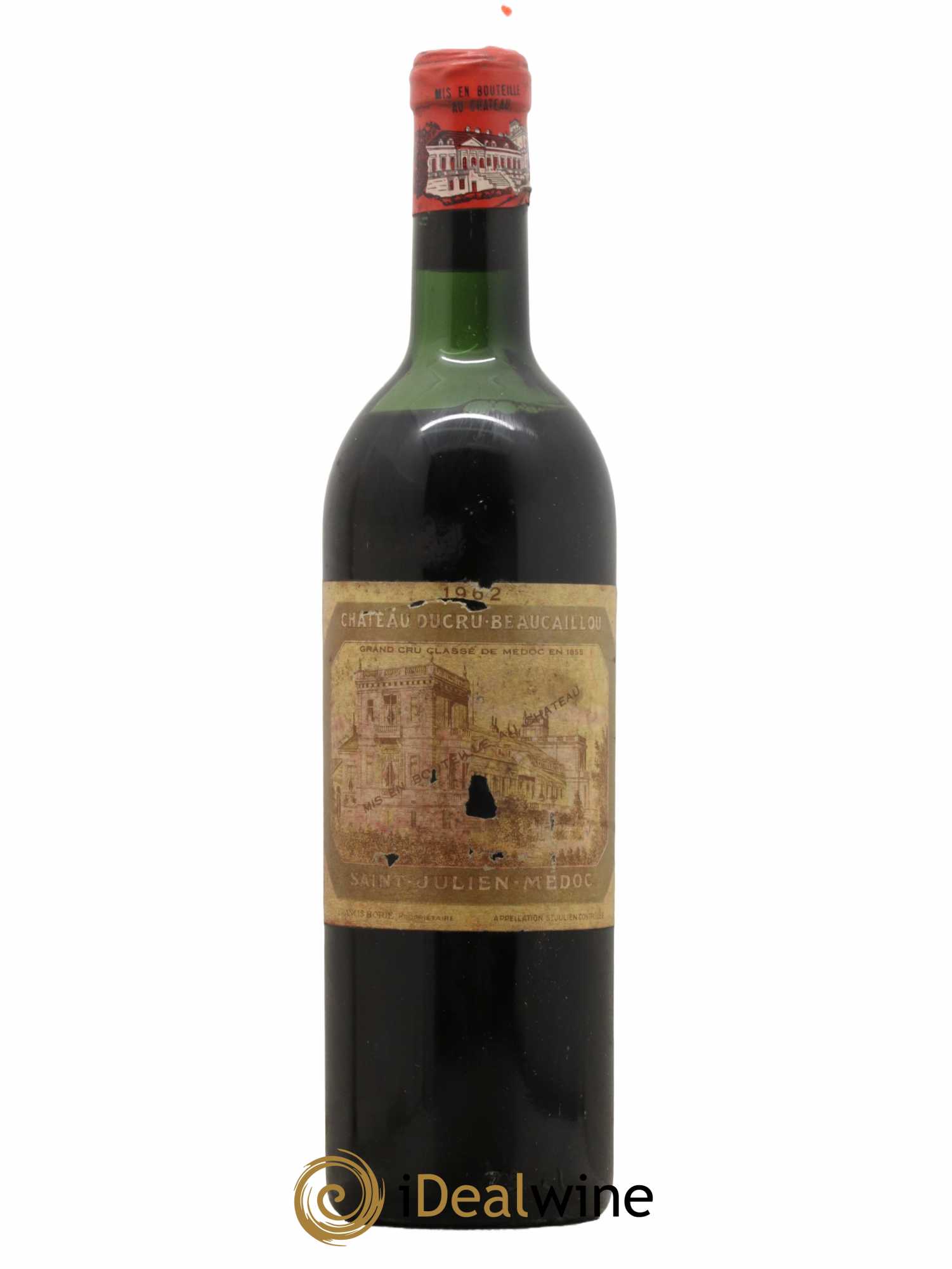 Château Ducru Beaucaillou 2ème Grand Cru Classé  1962 - Lot de 1 Bouteille