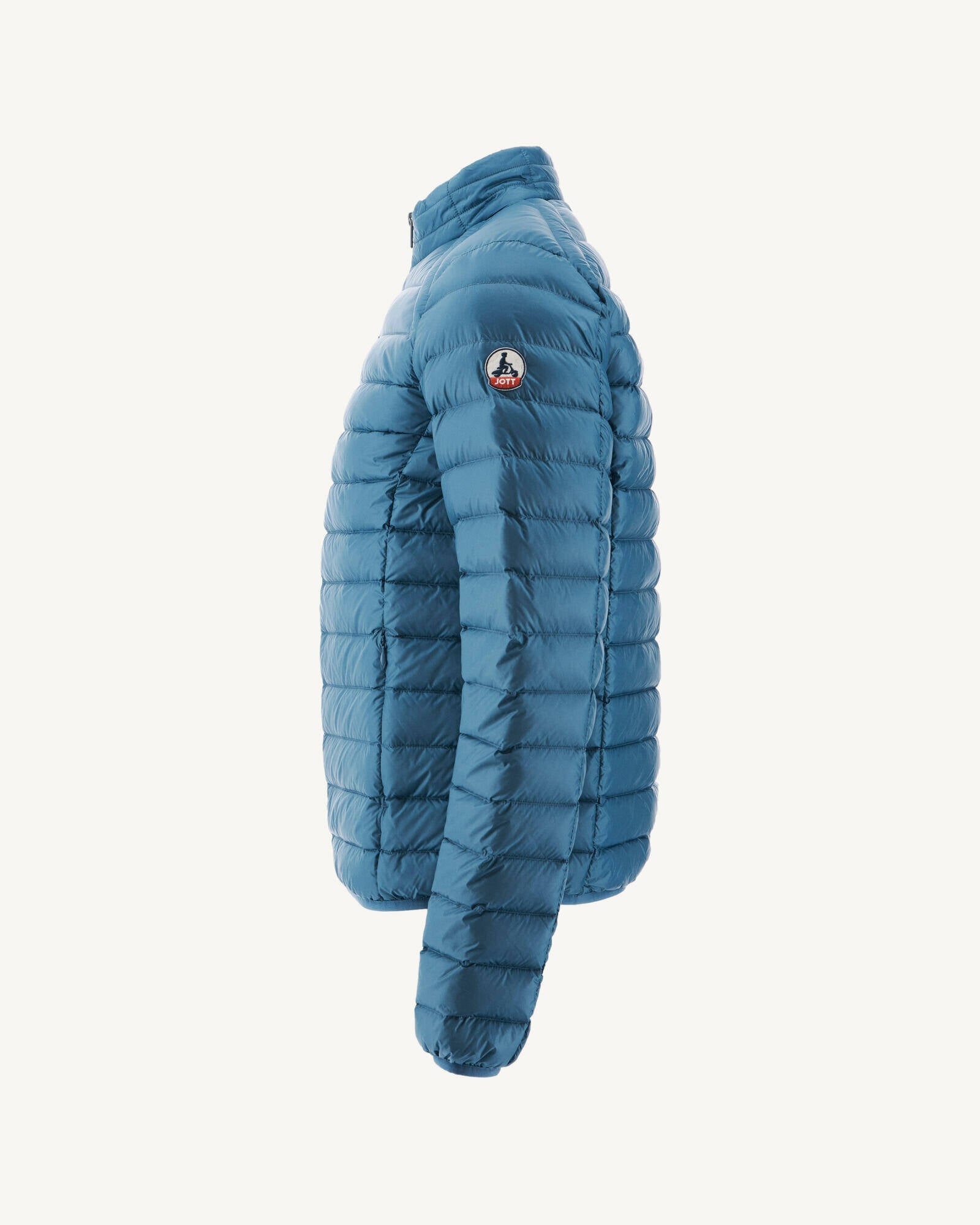 Doudoune légère Bleu jeans Mat