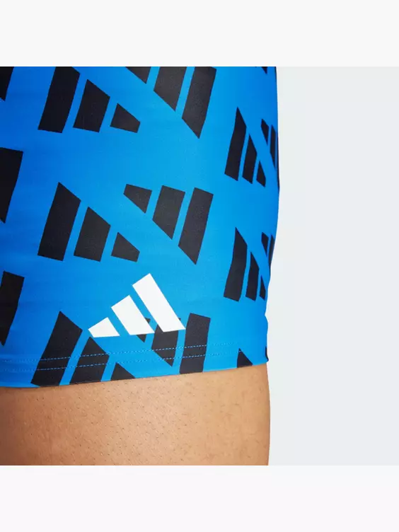 adidas Logo Graphic 2 Inch Boxer-Badehose