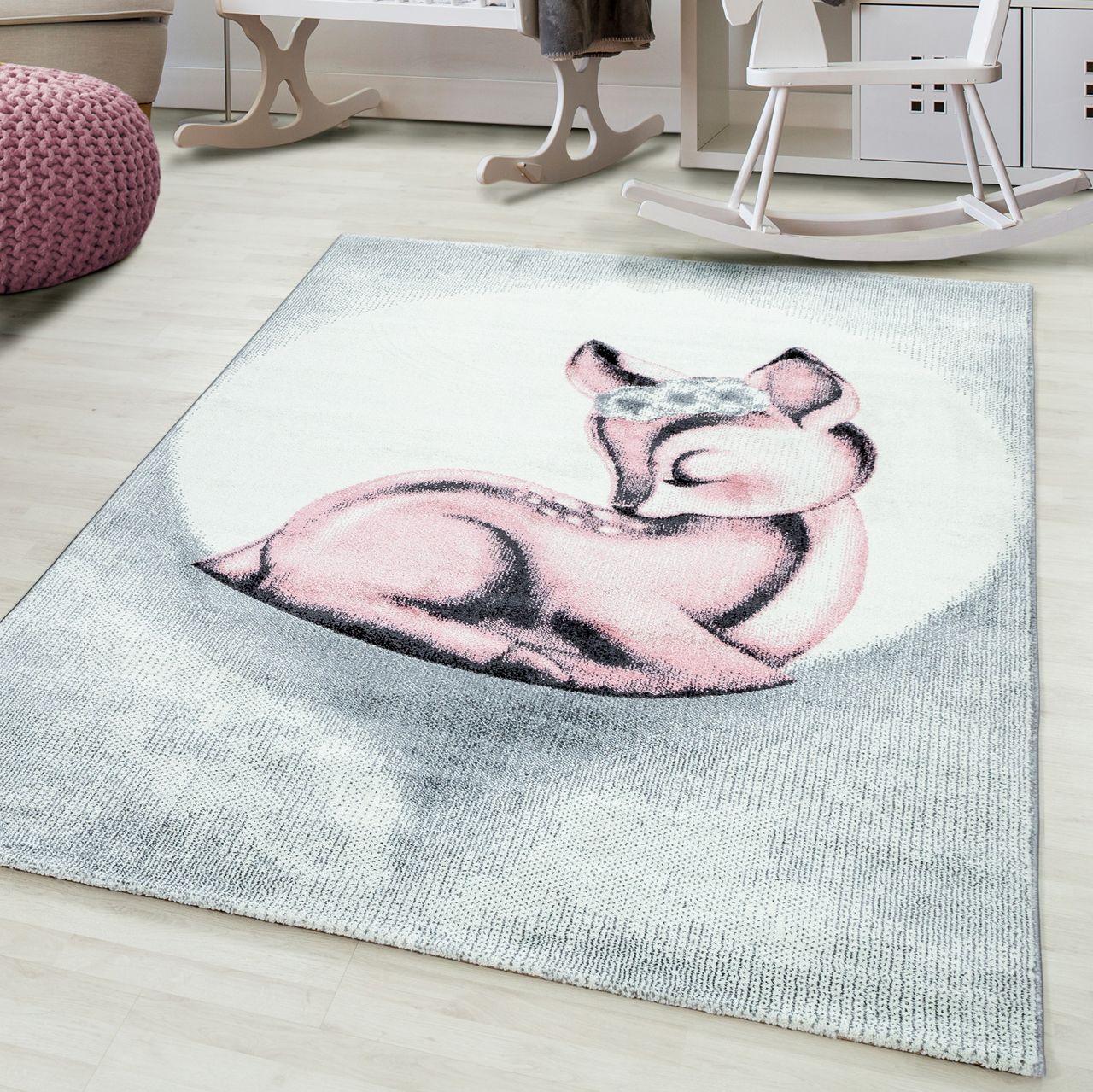Ayyildiz Teppich, BAMBI 0850, PINK, 160 x 230 cm
