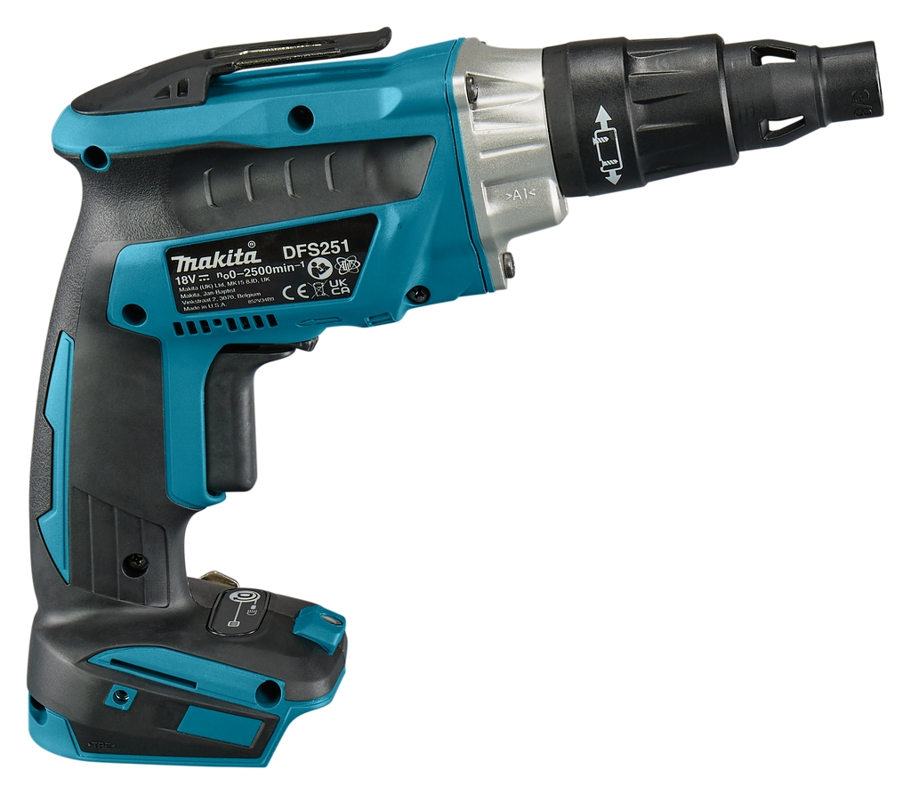 Akumulátorový šroubovák Makita DFS251ZJ, tělo 18 V