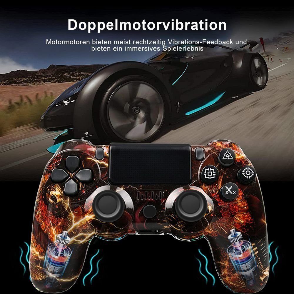 Tadow Gamepad, Game Controller, Wireless, Bluetooth, für PS4 PlayStation 4-Controller