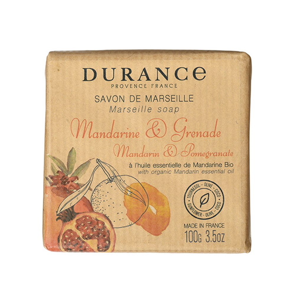 durance Mandarine Grenade Savon solide 100 gr
