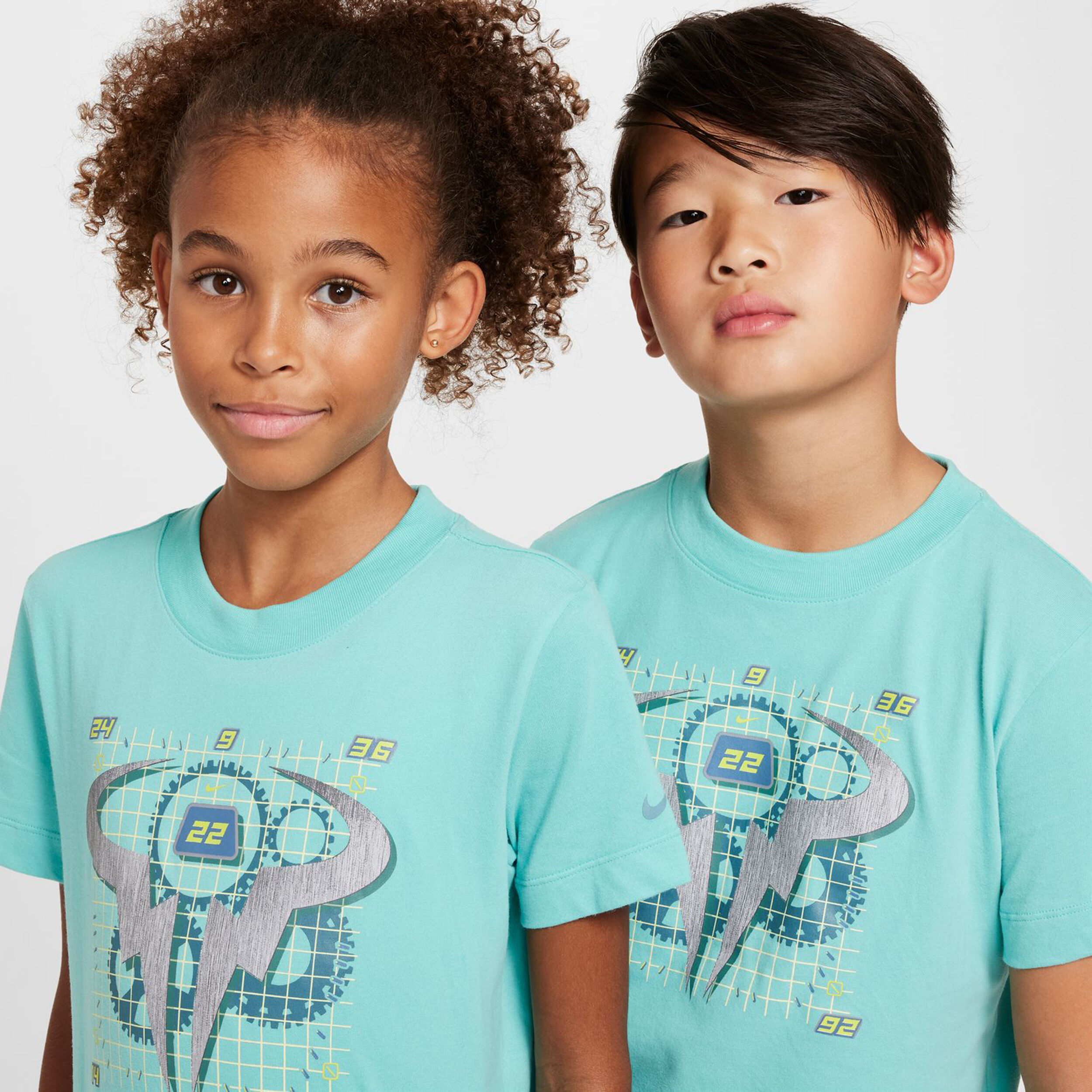 Dri-Fit Rafa T-Shirt Kinder - Türkis