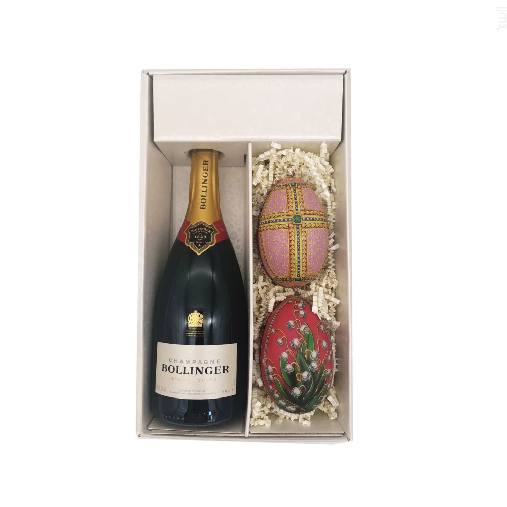 Coffret Cadeau - 1 Brut - 2 Oeufs De Fabergé Champagne Bollinger
