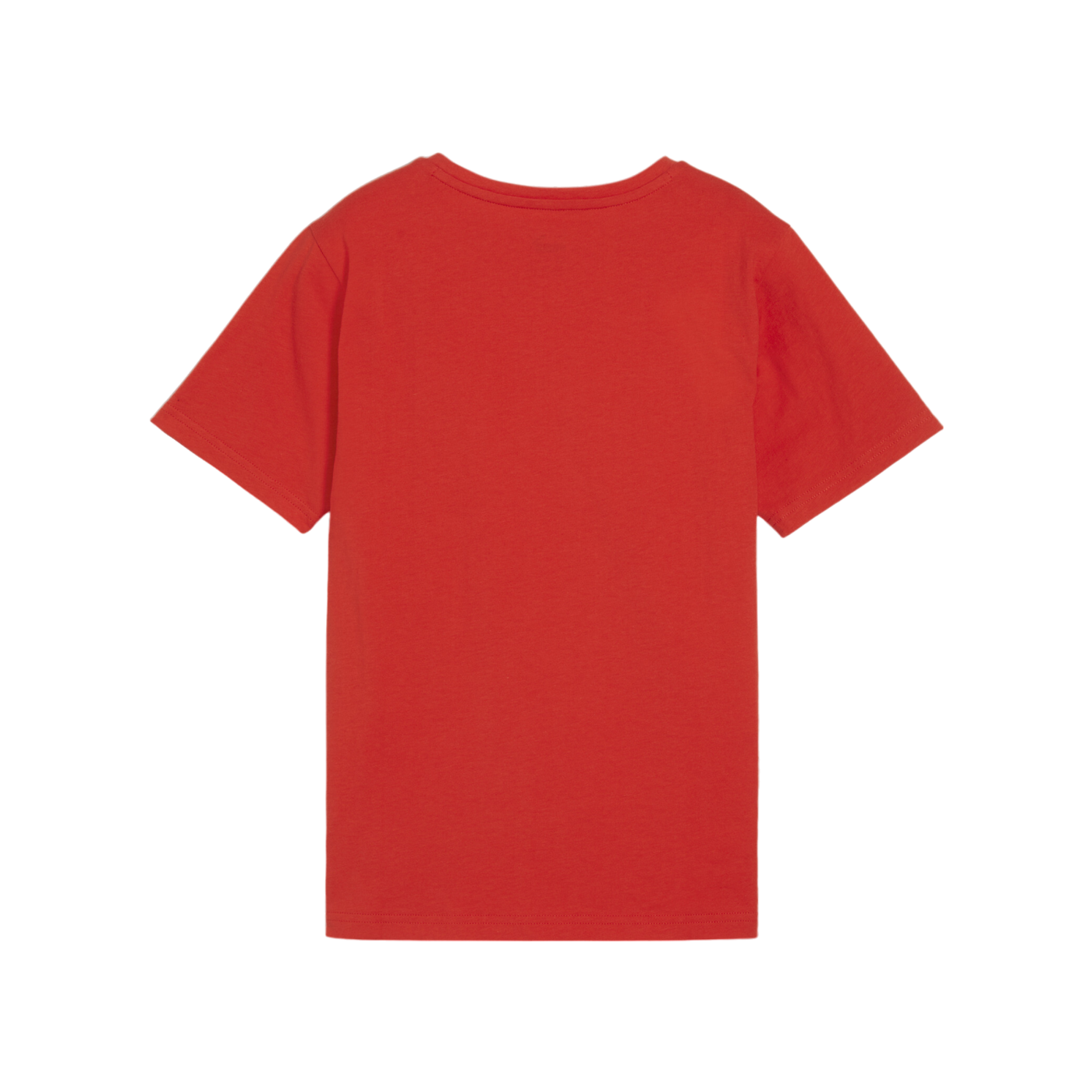 PUMA teamRISE Logo Trainingshirt Kids Rot F01