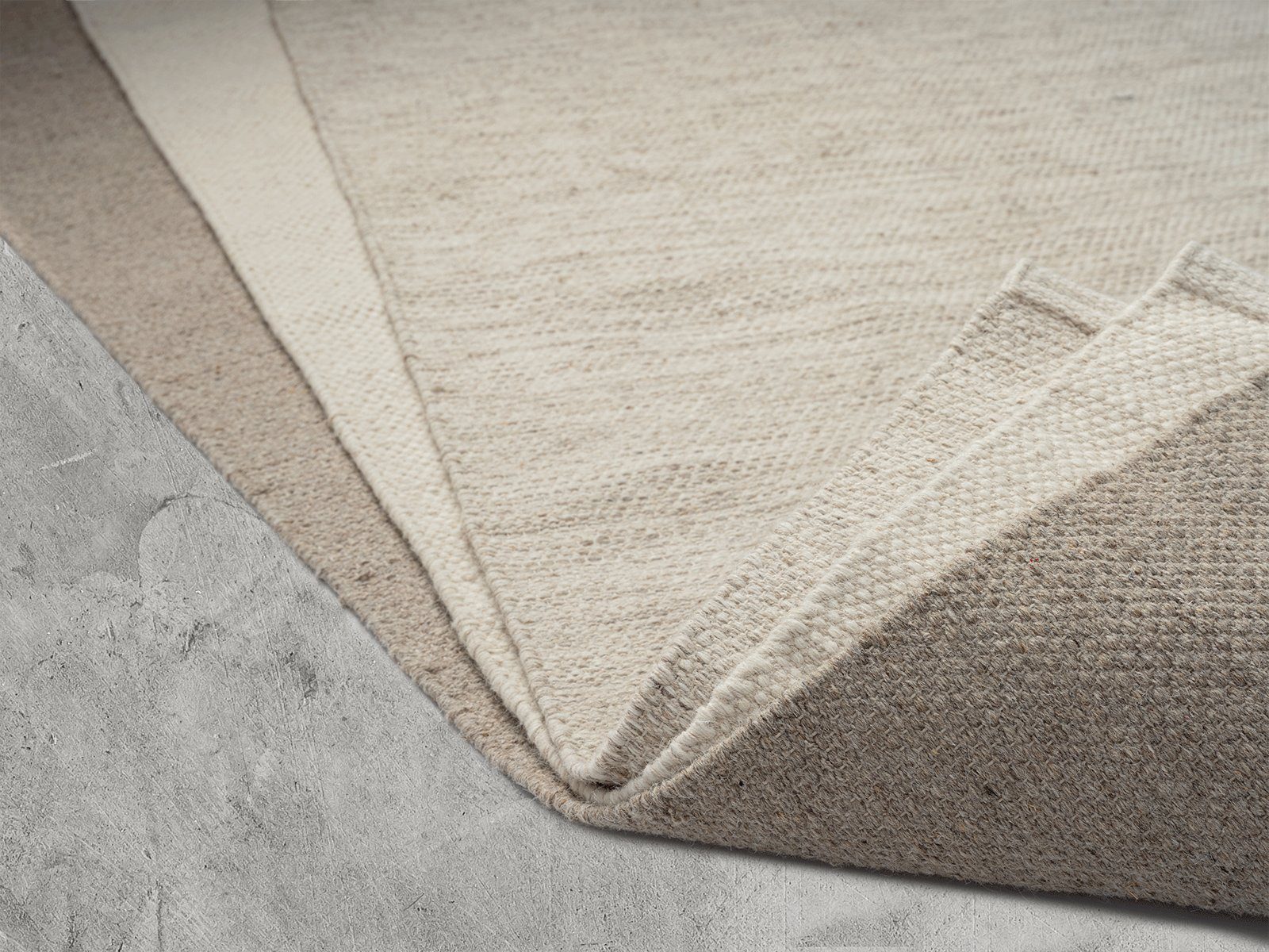 Wollteppich Boho Natur Wool Handgewebter Wollteppich, Wohnzimmer, Schlafzimmer, merinos, rechteckig, Höhe: 10 mm, Handweb Teppich, elegant, zeitloses Design, hochwertig, Kurzflor