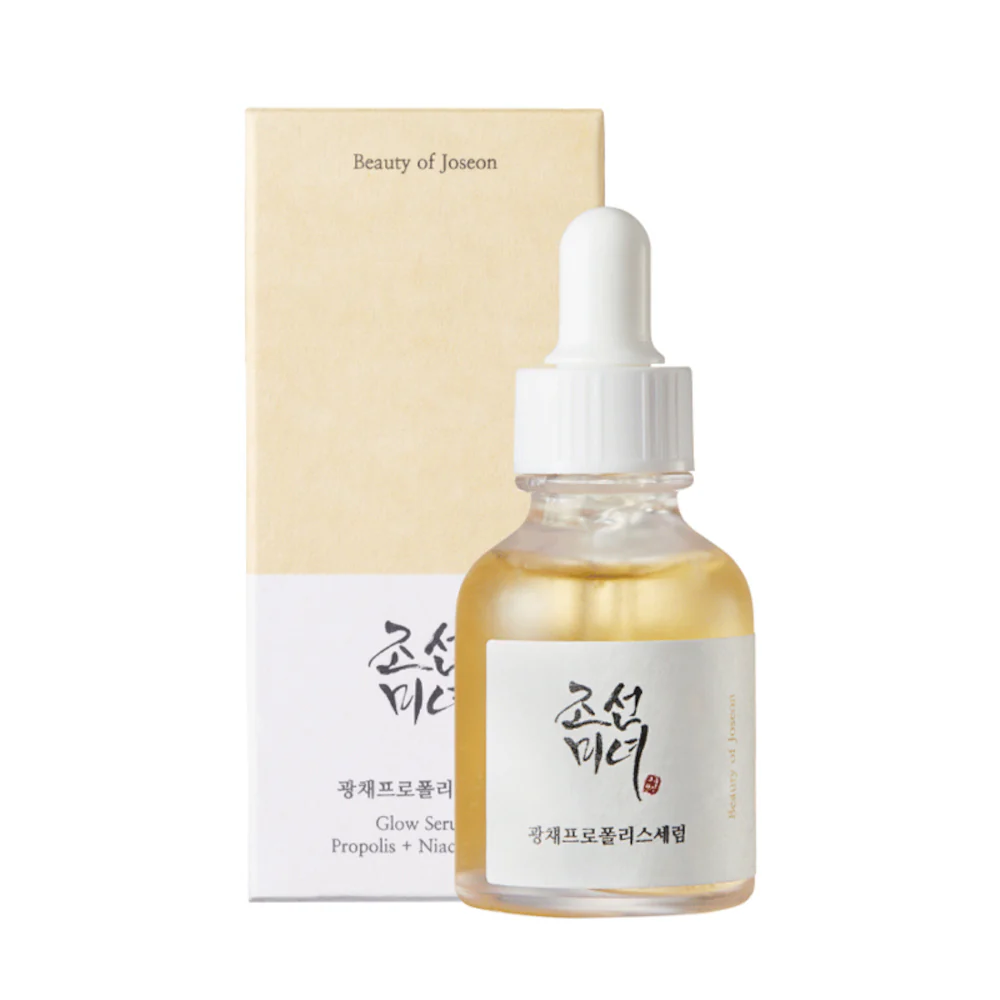 Ansiktsljudserum: Propolis + Niacinamid - Lugnande ansiktsserum
