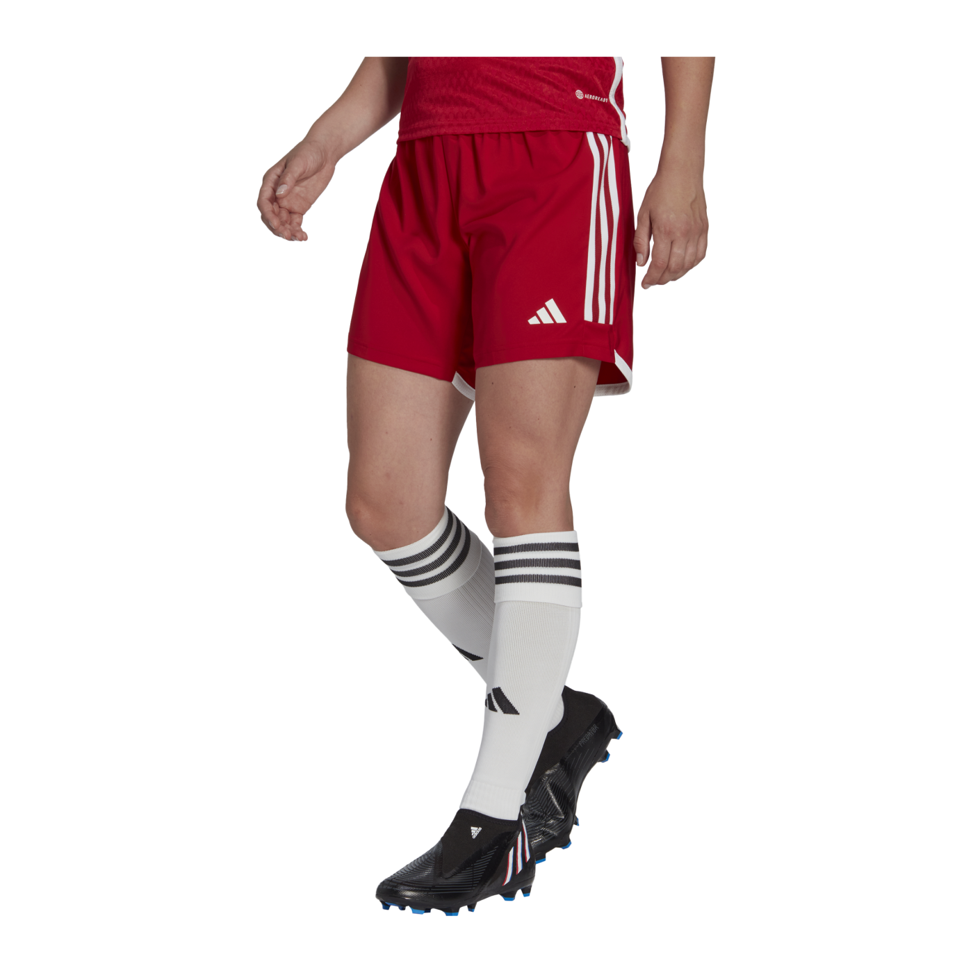 adidas Tiro 23 competition Match Short Damen Rot Weiss