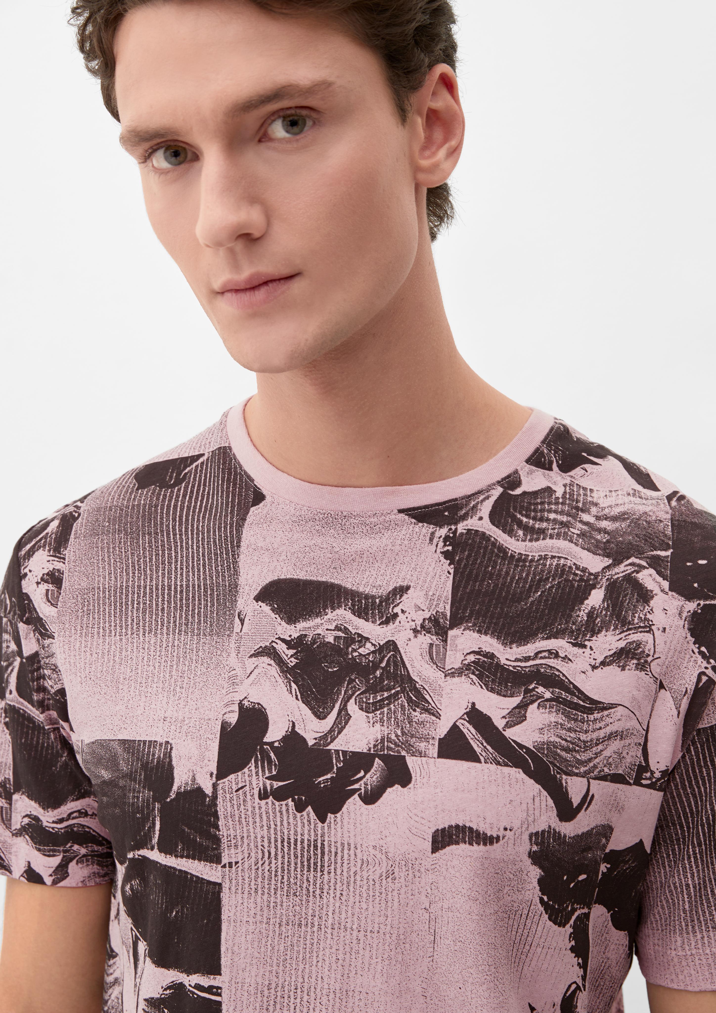 T-Shirt mit Alloverprint  2129839-41A9