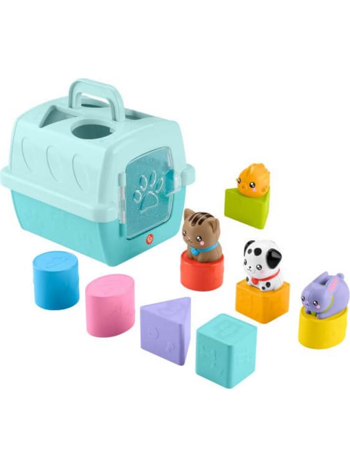 Fisher-Price Motorikspielzeug Meine Tierfreunde Bausteine, ab 6 Monate günstig kaufen onesize