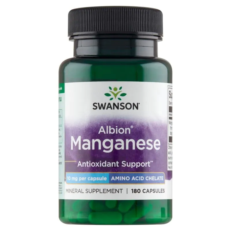 Swanson Albion Χηλικό Μαγγάνιο 10 mg Κάψουλες