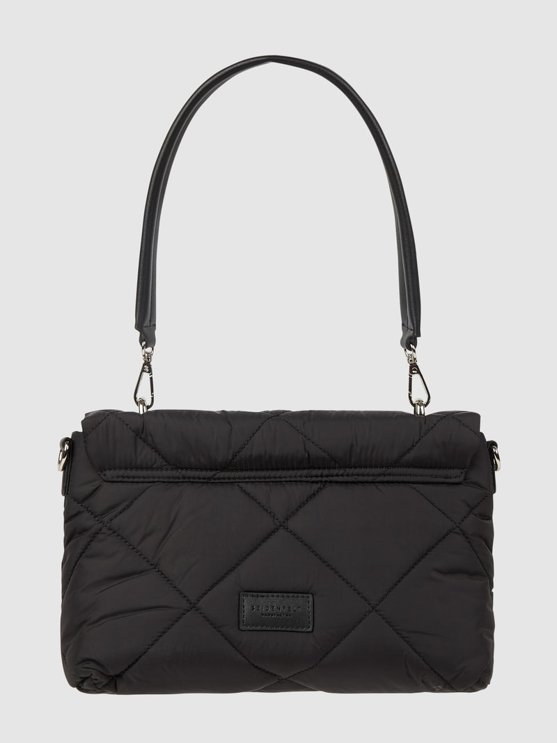 Crossbody Bag aus Textil in schwarz