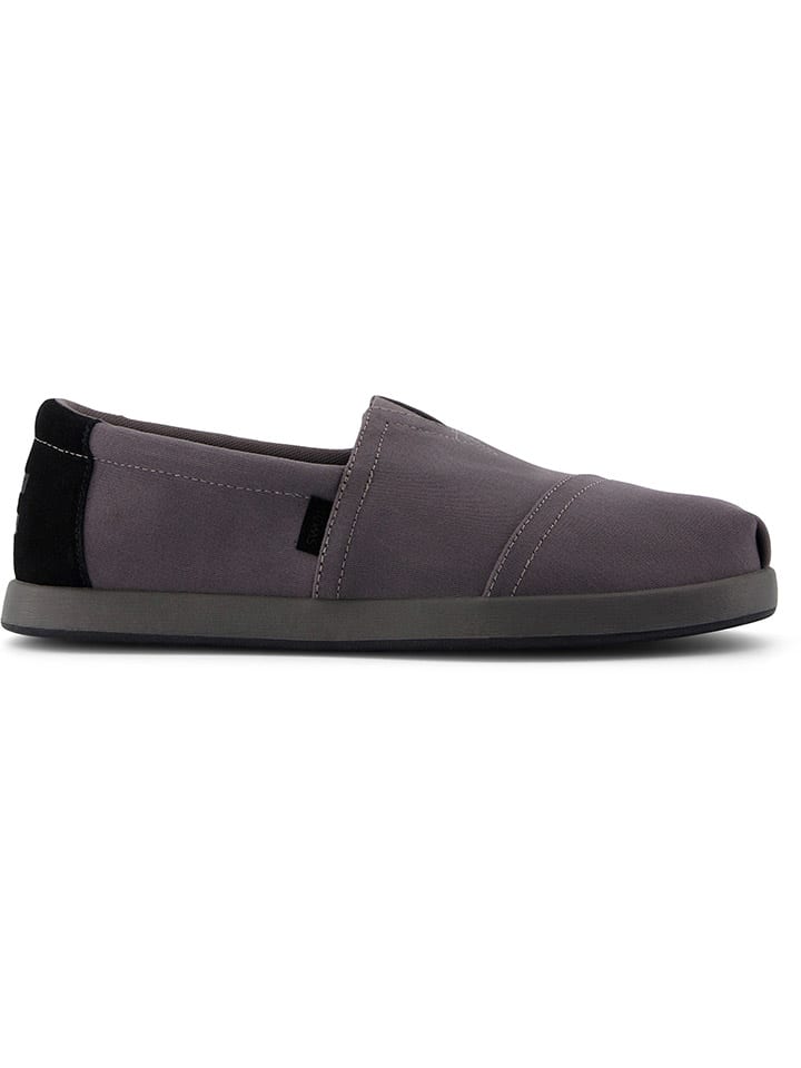 TOMS Slipper in Anthrazit günstig kaufen