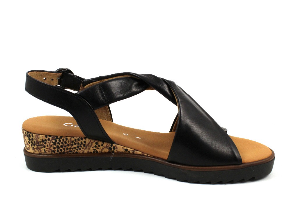 GABOR Klassische Sandalen schwarz Comfort 22