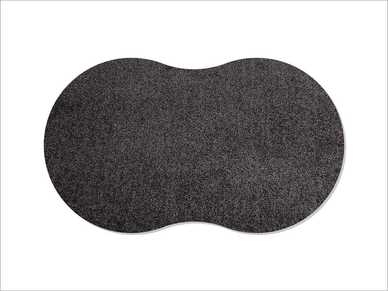 Keilbach Designprodukte Keilbach Schuhabstreifer, 145 x 85 cm, dunkelgrau