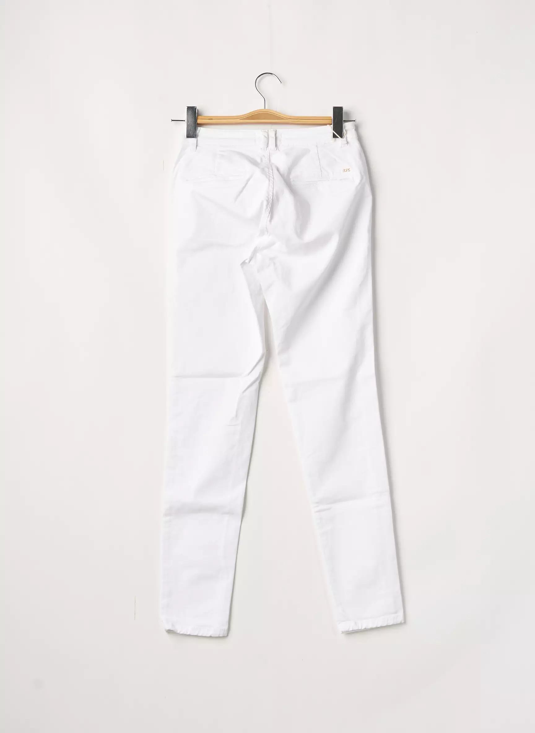 Le Temps Des Cerises Jeans Coupe Slim Femme couleur blanc