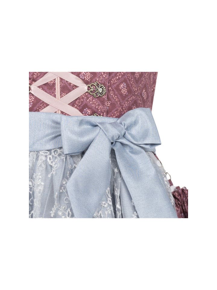 Nübler Kinderdirndl 3-teilig Lea in Beere günstig kaufen