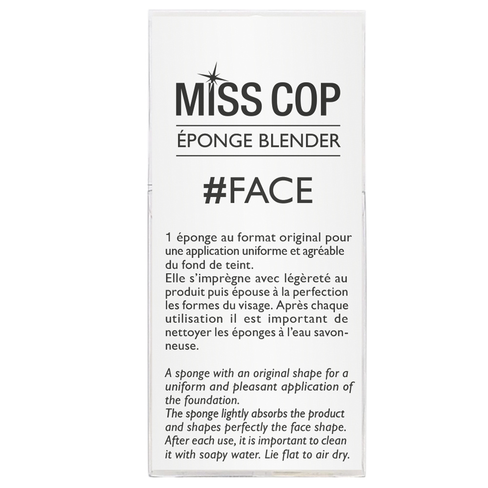 miss cop Blender Eponge