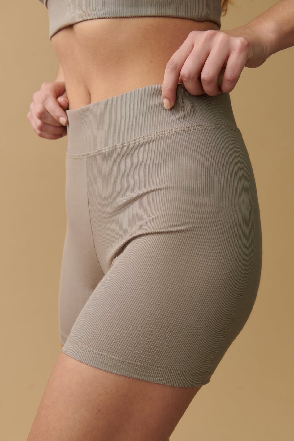 Pine biker shorts