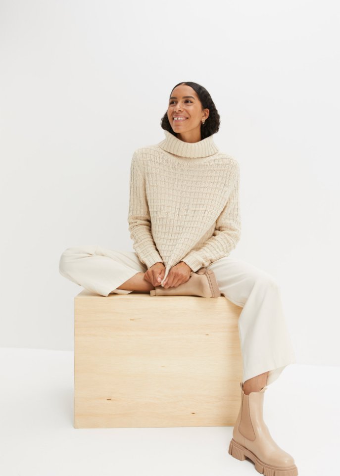 Rollkragenpullover