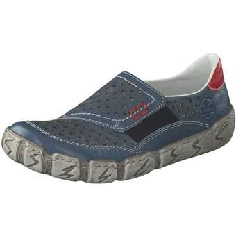 Rieker Slipper in blau
