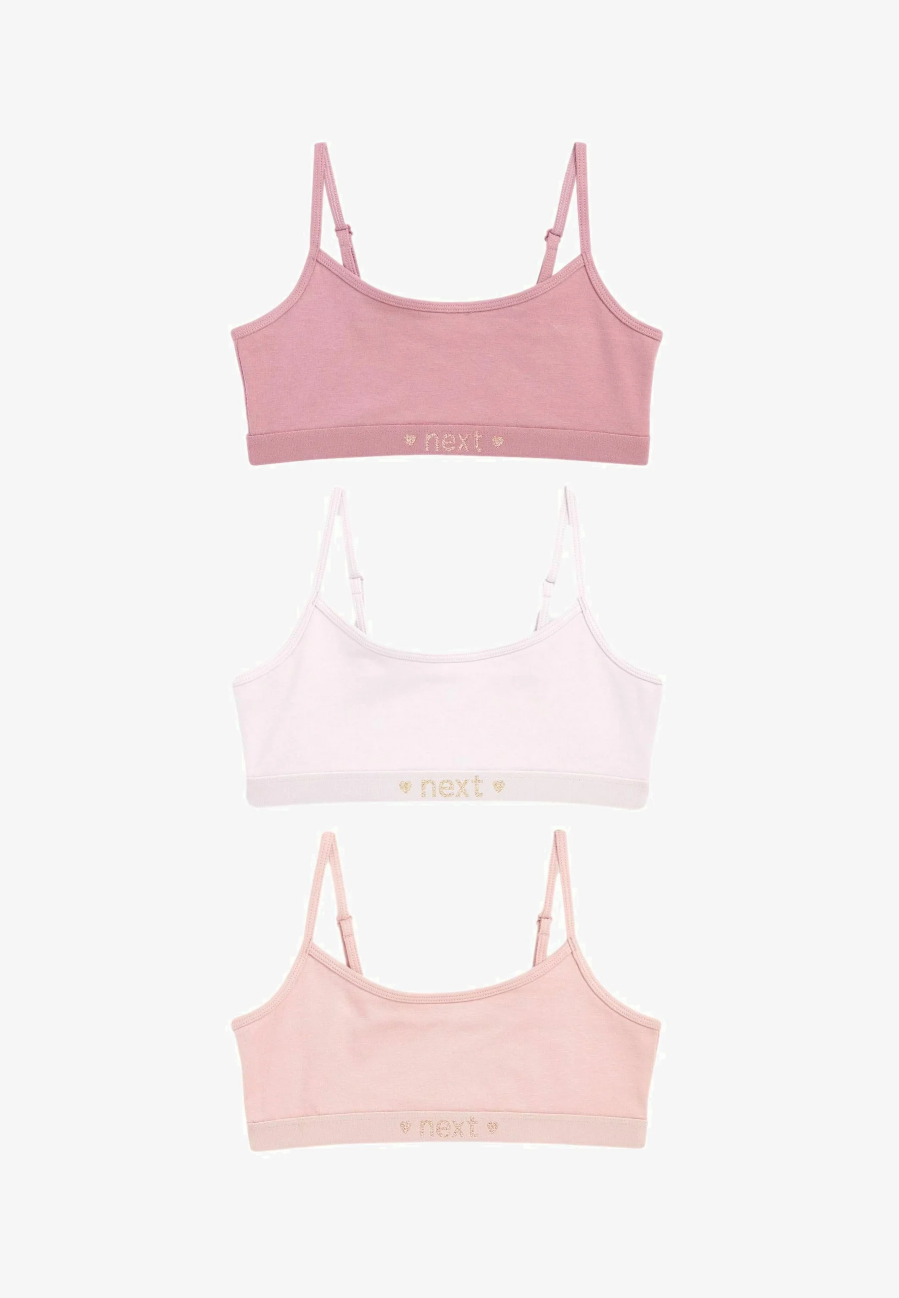 Siguiente PAQUETE DE 3 CORTOS CON TIRAS BRILLANTES - AJUSTE REGULAR - Bustier