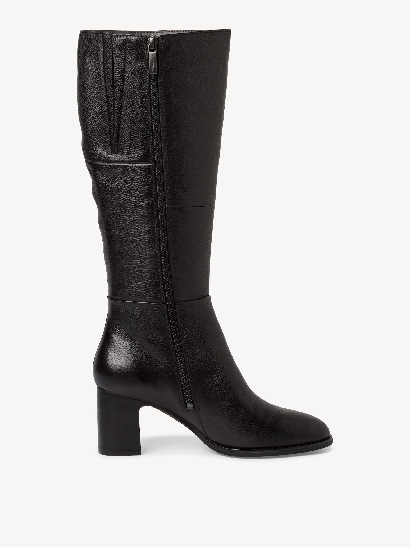 Bottes en cuir - noir