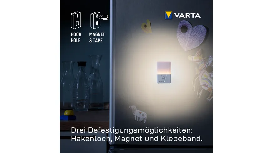 VARTA Motion Sensor Nachtlicht inkl. 3xAAA Batterien