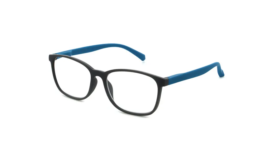 Quickreader Lesehilfe +3,0 Kunststoff Grau-Blau