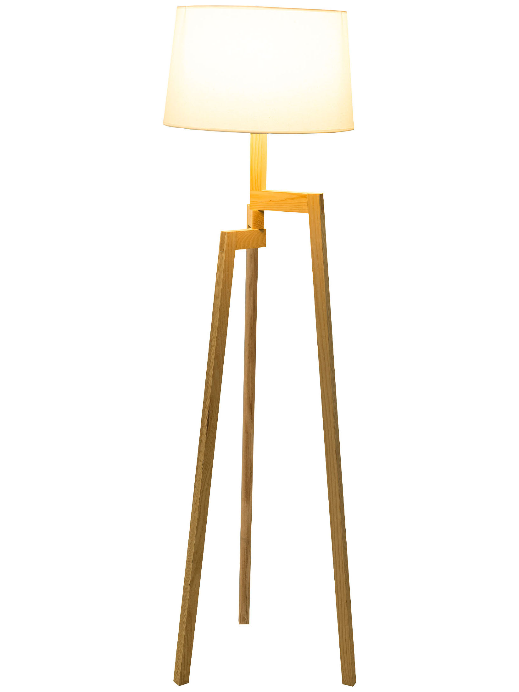 Nordic Touch Standleuchte, Natural/White