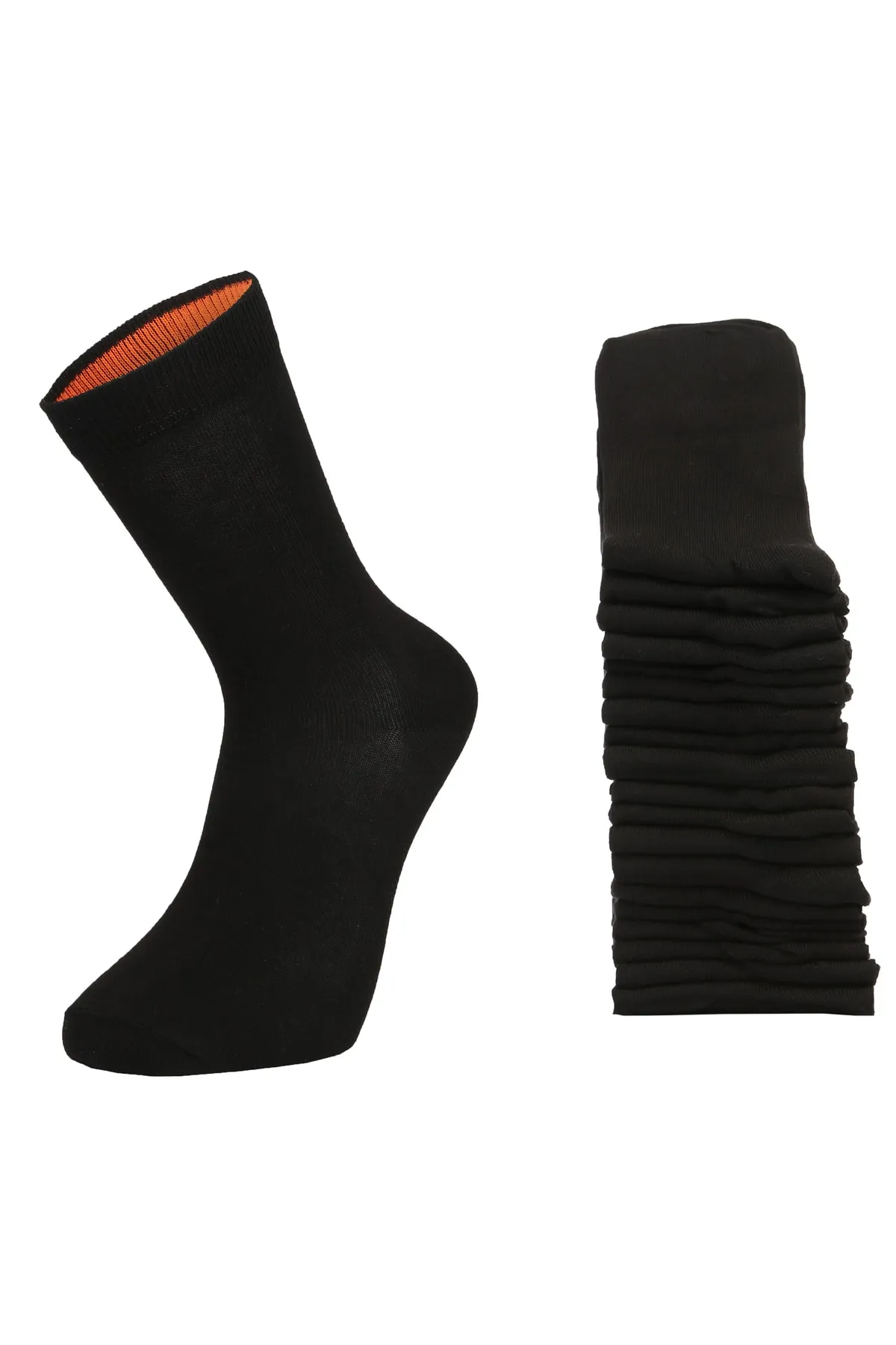 HIS  Socken - Schwarz - Unifarben